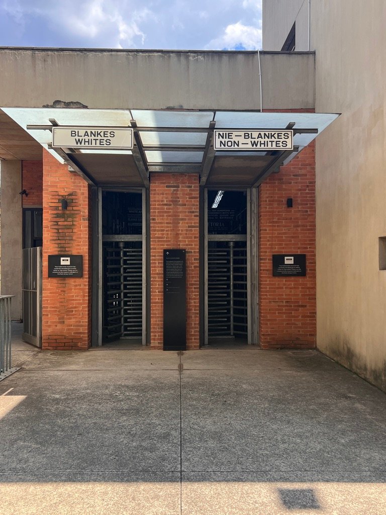Apartheid Museum in Johannesburg